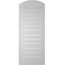 Ekena Millwork Arch Top Surface Mount PVC Gable Vent: Non-Functional, w/2"W x 1-1/2"P Brickmould Frame, 16"W x 38"H GVPAR16X3802SN - alternate 5